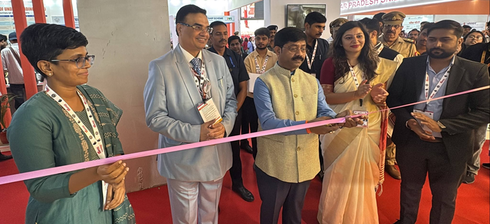 UP Minister visits GNIDA stall
